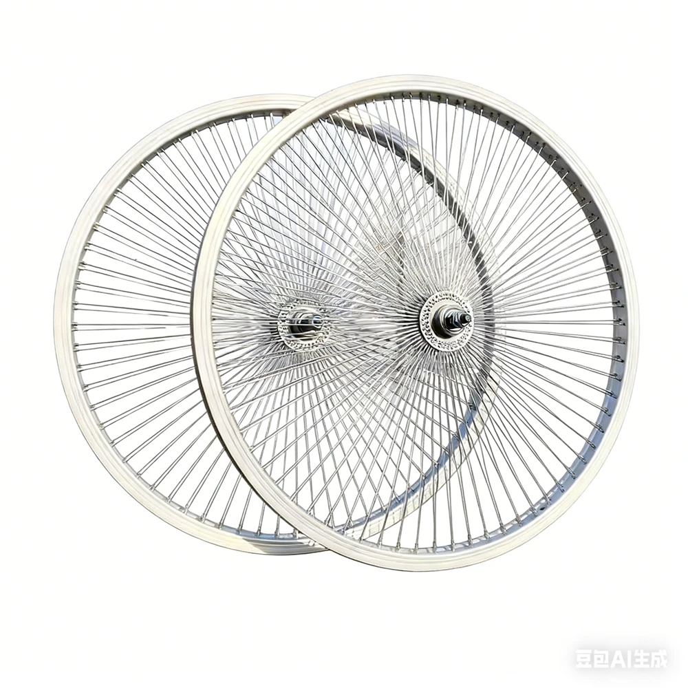 AliExpress JINLUO 26 Inch Vintage Bike Wheels 6061 Aluminum Alloy Rim Beach Bicycle Wheelset Disc-brake Rotary Hub Cycling Parts 140 Spokes
