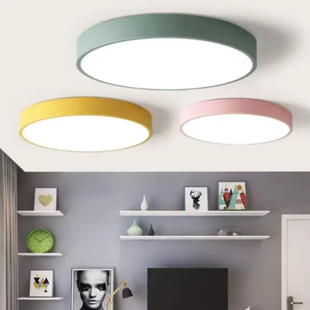

Children lamp Modern LED Ceiling Light Living Room Ceiling Lamp Bedroom chandelier Round Kitchen Ceiling Nordic Lighting