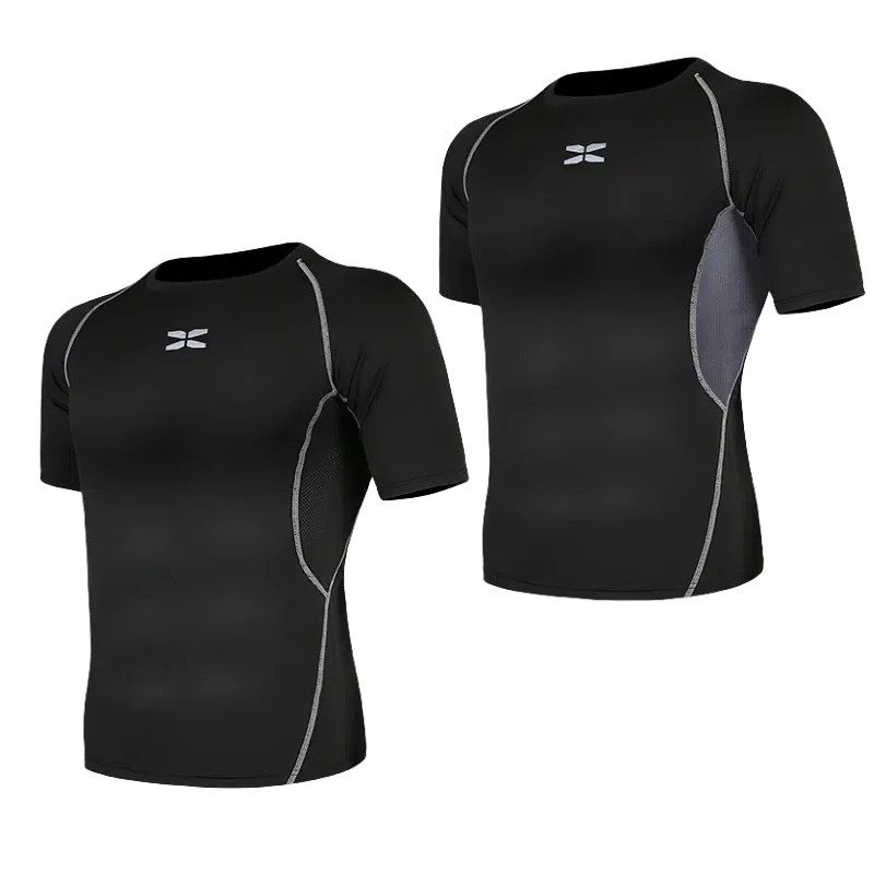 

Men's Short-sleeved Loose Tight Running Clothes Summer Sports T-shirt