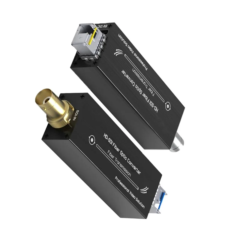 N11R Fiber Converter Mini Type-C Interface DC 5V For Broadcast Level Video Optical Transceiver