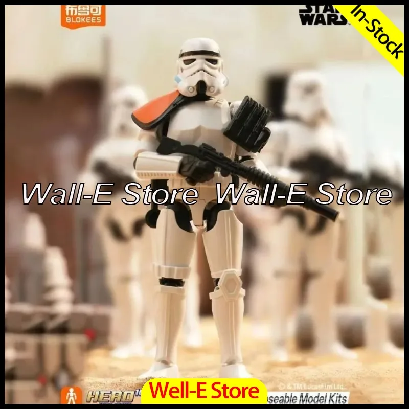 

In Stock BLOKEES 04 Luke Skywalker R2-D2 Imperial Stormtrooper Star Wars Mark of the Force GV02 Galaxy Version Action Figure