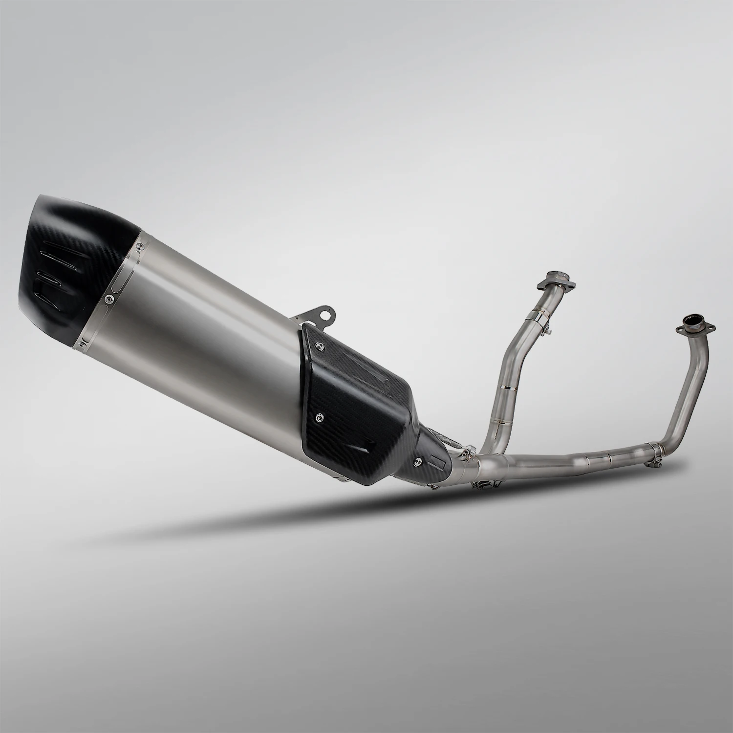 Slip on For V-STROM 650/650 XT DL650 DL650XT 2020-2025 Motorcycle Exhaust Middle Link Pipe Ti.alloy original caliber full system