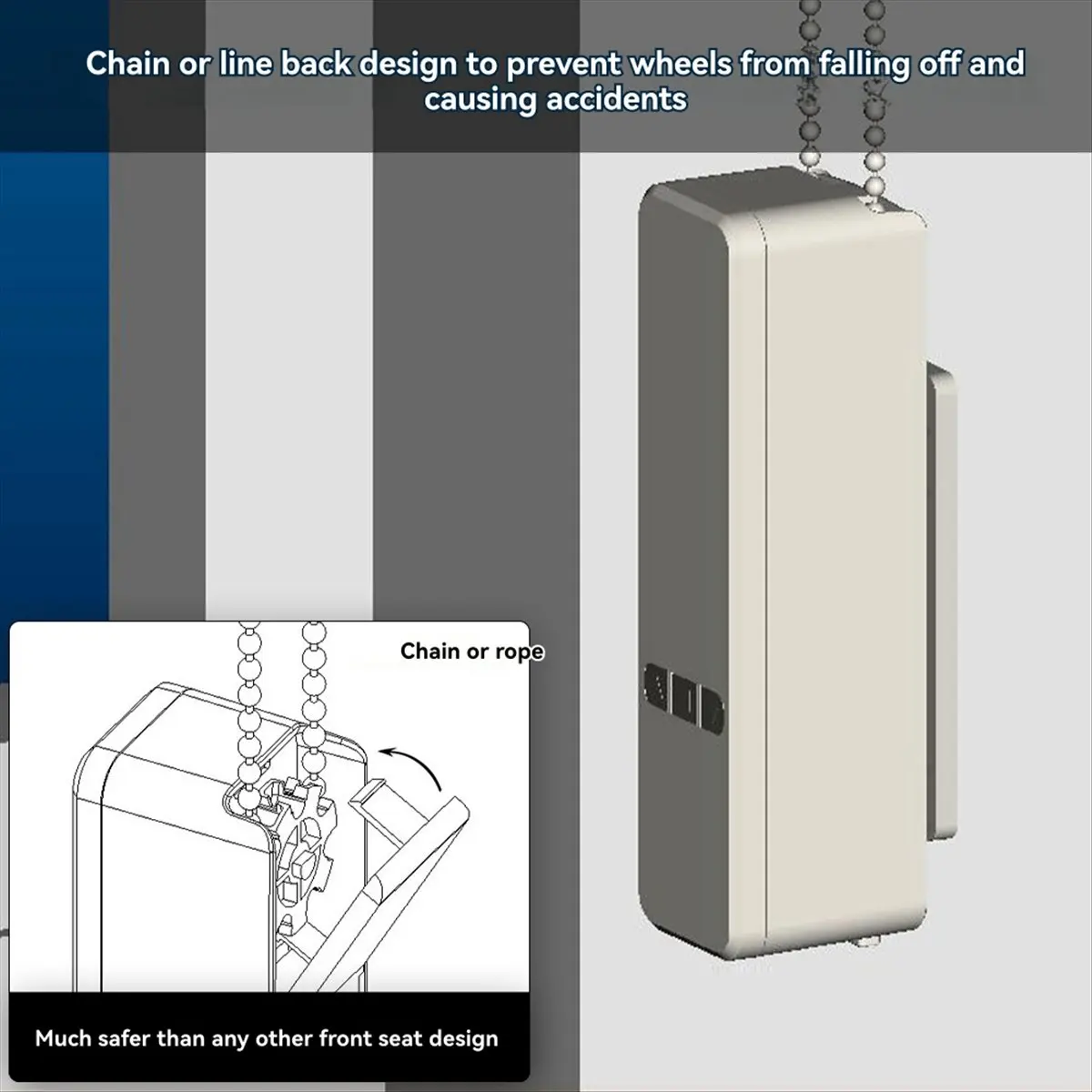 Tuya WiFi Smart Motor for Roller Blinds Electric Chain Shade Shutter Drive Remote Kit App Via AU Plug