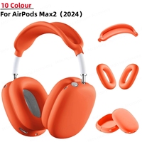 for 2024 airpods max case cover 3 in 1 Ear Pad Case Cover/Ear Cups /Headband Cover for Airpods Max Headphones USB-C/Lightning