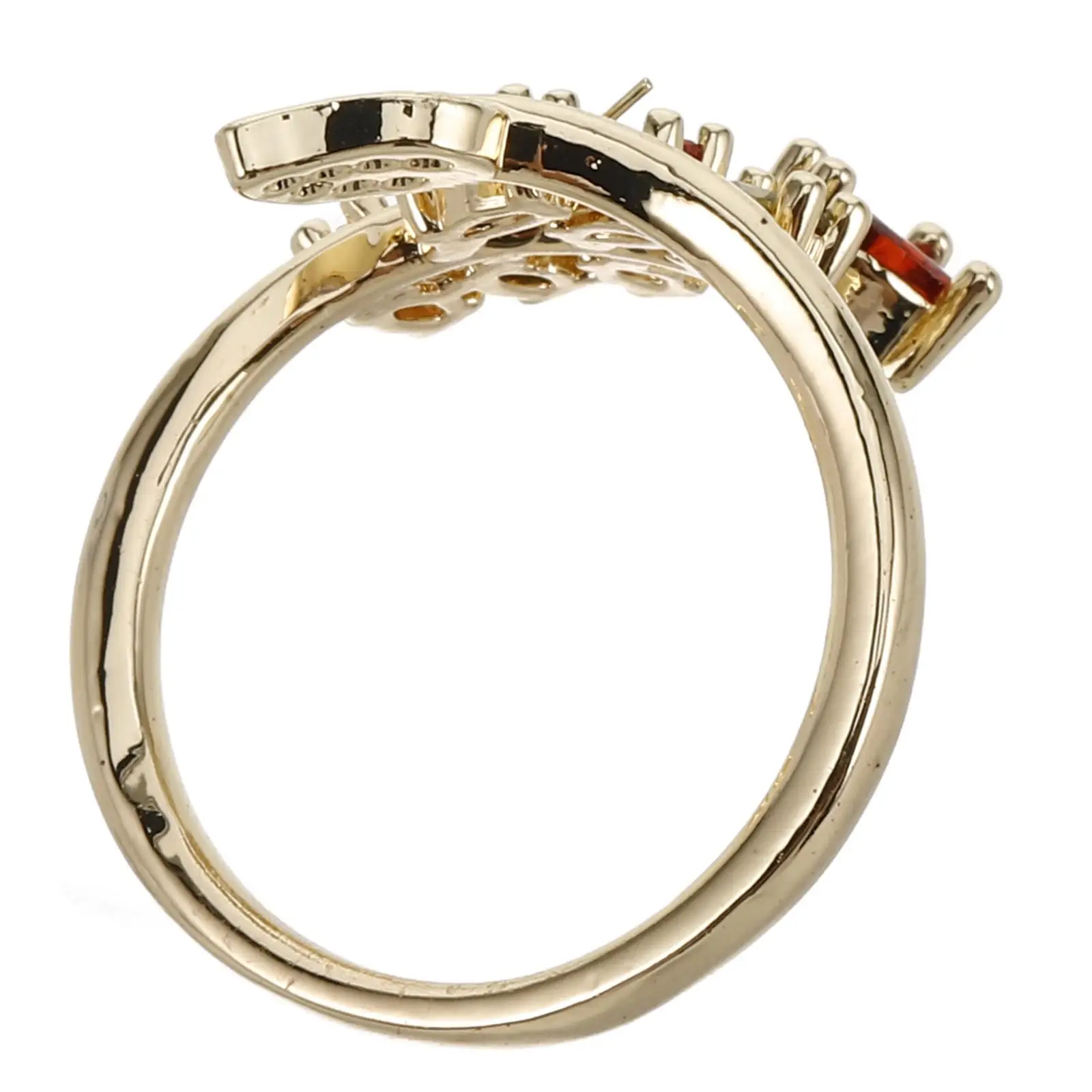 Geometric Ring Accessories Women Men Adjustable Flower Leaf Rings Minimalist Jewelry Toe Rings Matching Autumn