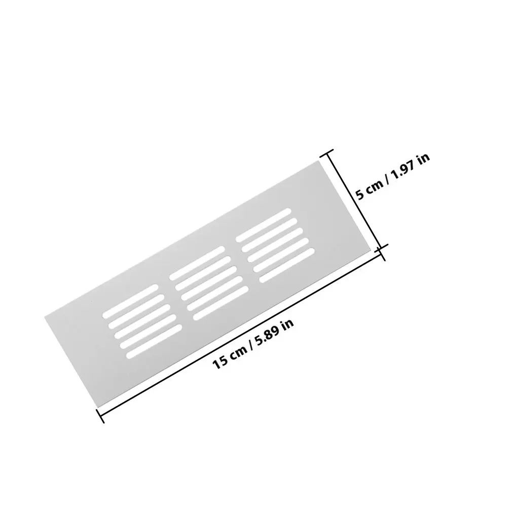 4Pcs Breathable Mesh Ventilation Grille Square Cabinet Vent Cover for Wardrobe Shoe Cabinet Air Vent Screen Filter