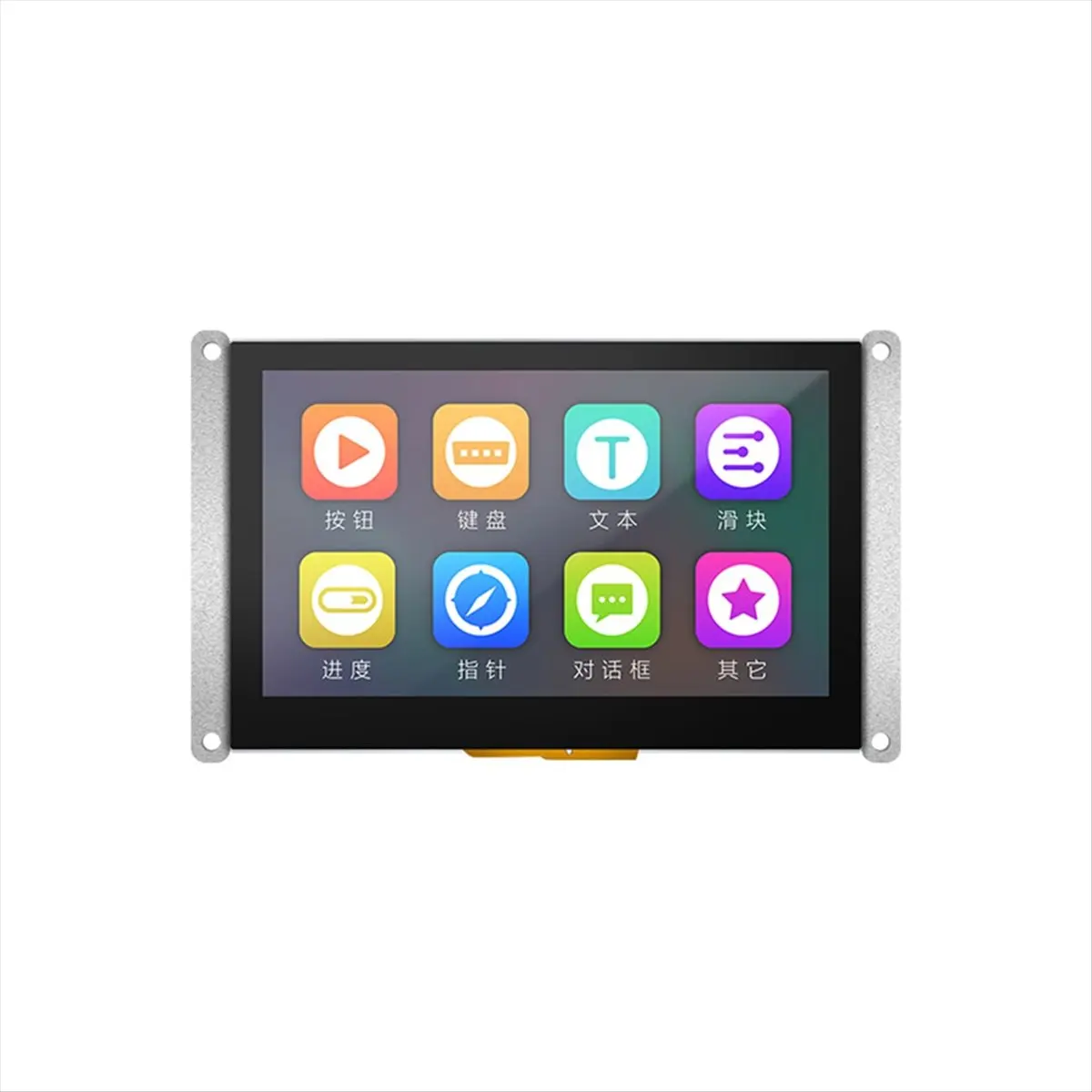 L73A NEW TJC4827T143-011N-I-P20 4.3 Inch TFT LCD Display Screen IPS Full Viewing Angle Serial Interface HMI Touchscreen