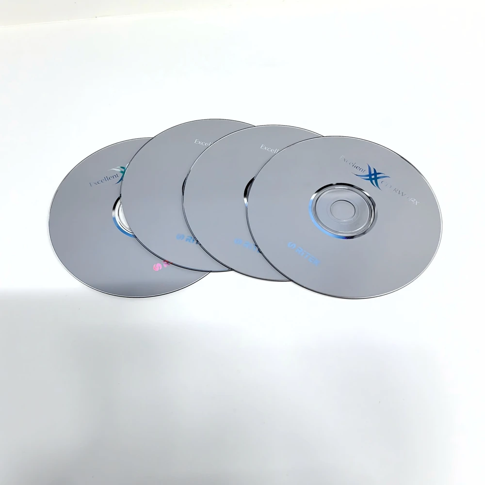 Ritek 50PCS BOX CD-RW 4-12X 80Min 700MB Rewriteable Blank Discs Full Box Wholesale Price