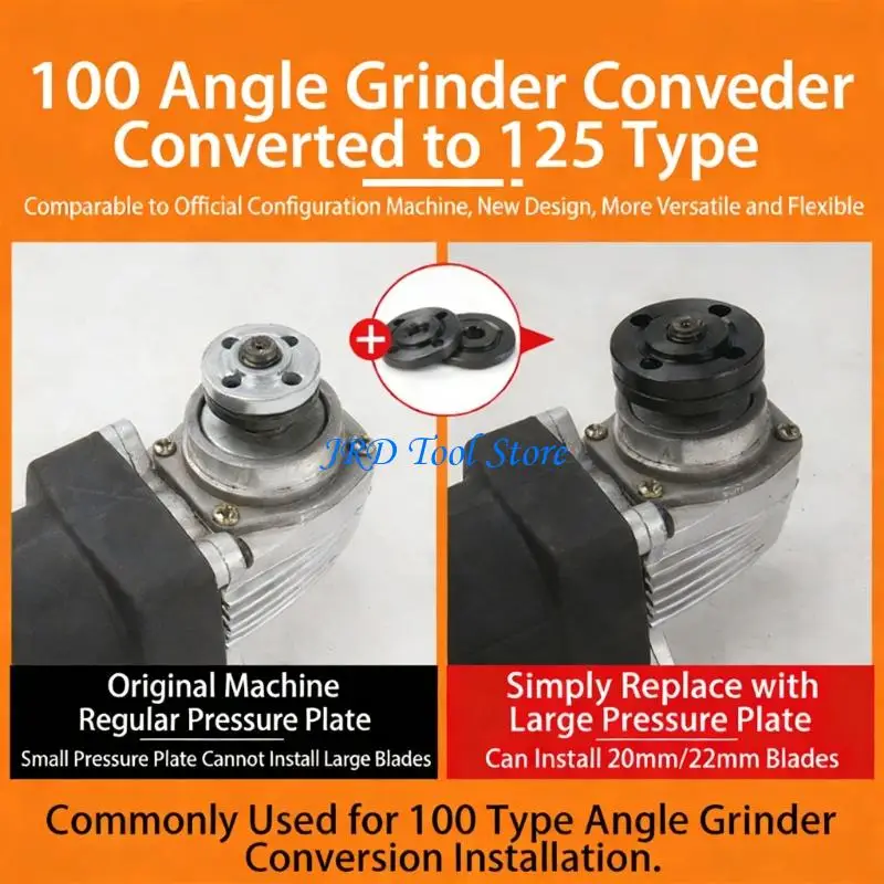 A2UD Bore Cutting Discs Flange Nut Inner Outer Angles Grinder Flange Nut Accessory