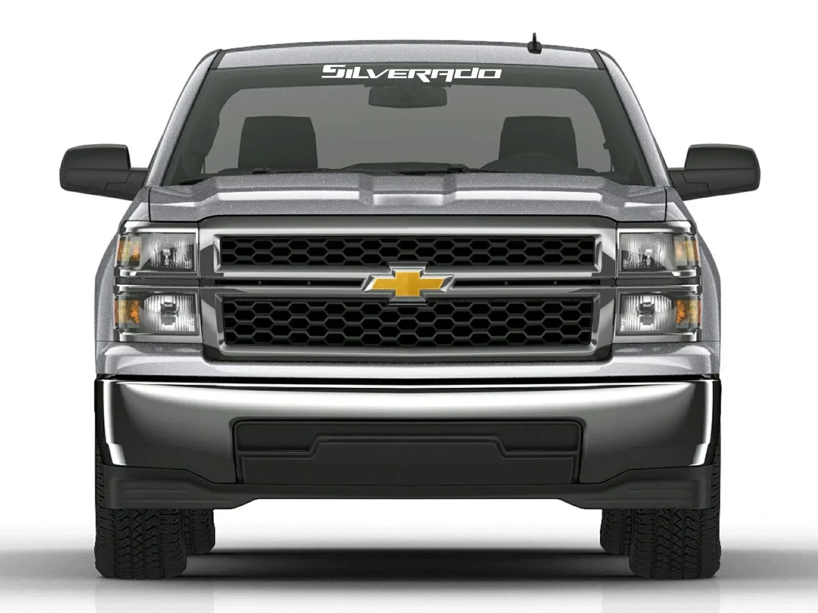 For Silverado Windshield decal Sticker off road super sport Chevy 1500 2500 3500