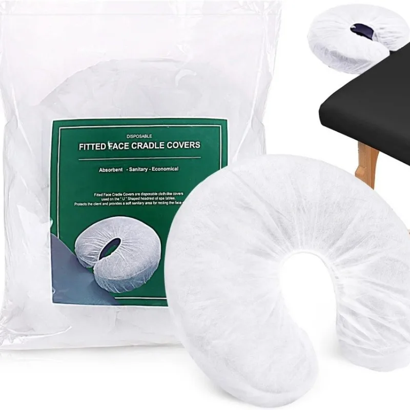 Disposable Pillow Cover Elastic Full‑Wrap Disposable Face‑down Towel Cover Beauty Salon Protective Pillowcase