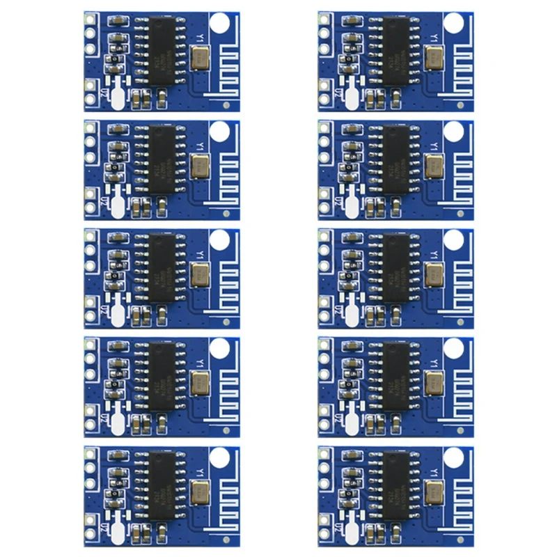 

10 шт., Bluetooth-модуль, Φ Bluetooth аудио модуль 5 В 5,0 BT Bluetooth динамик, плата модуля усилителя звука