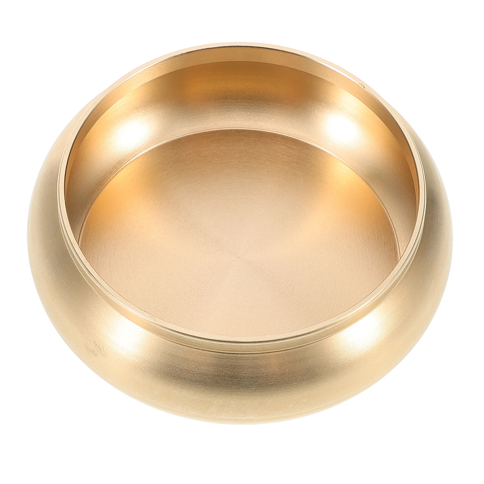 

Brass Incense Ashtray Ornaments Butt Container Retro Desktop Holder For Office Home Decorative Piece