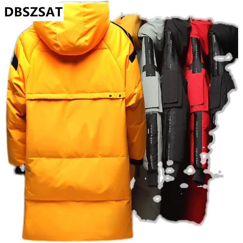 2023 Teens New Winter piumino da uomo elegante piumino maschile spesso caldo abbigliamento uomo abbigliamento da uomo di marca Parka caldo