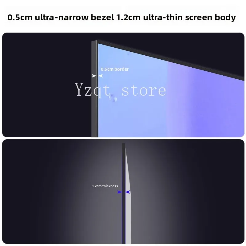 No assembly, no punching, household integrated frame picture frame screen projector screen narrow frame projection screen