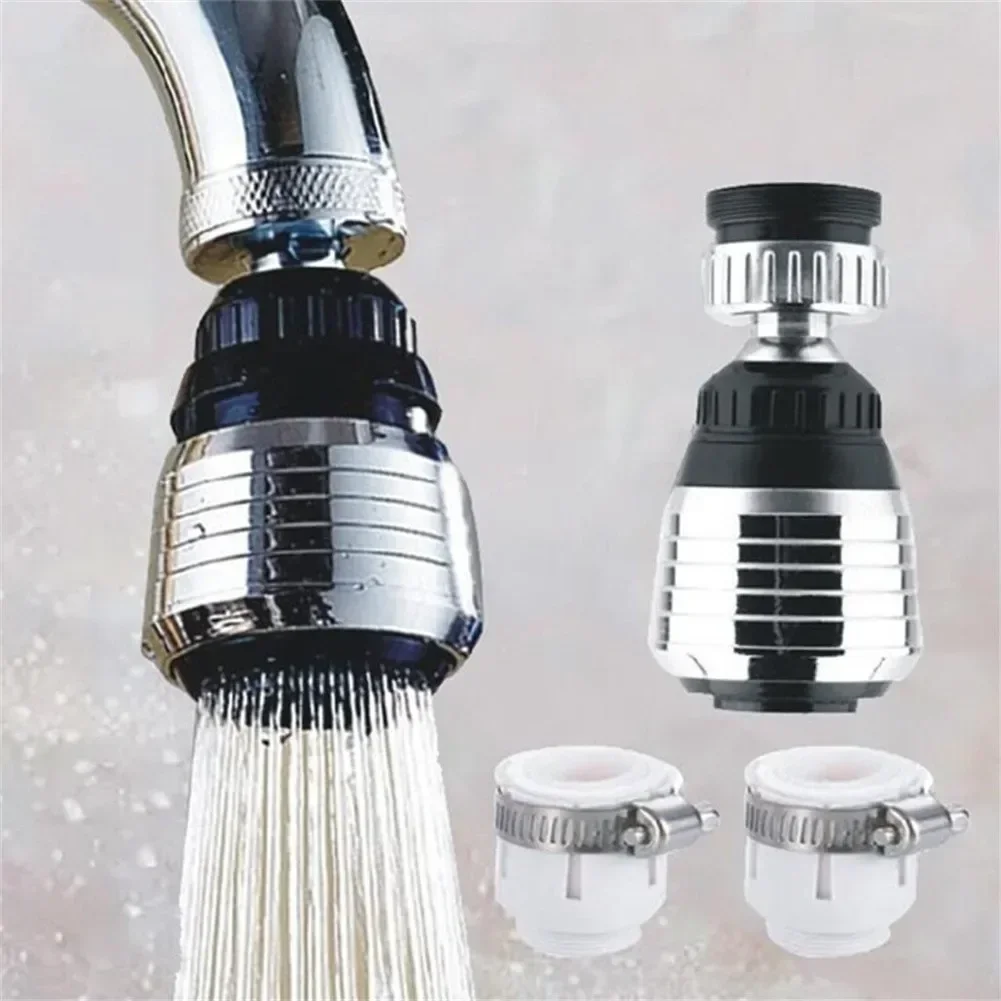 Brand  Full Plasticity Metal Water Supply Faucet Bubble Filter 360-degree Swivel Sink Faucet Rotatable Blister NEW