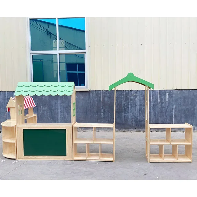 Custom wooden kindergarten furniture set Classroom tables and chairs preschool children's equipment