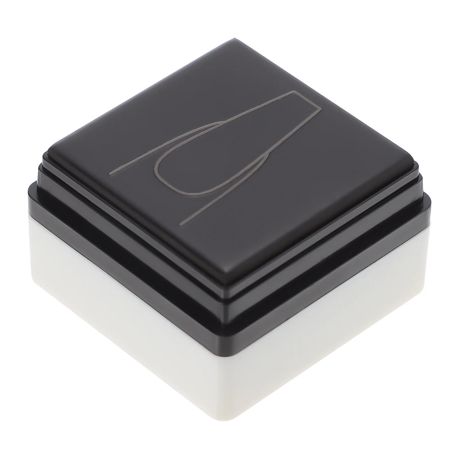 

Nail Practice Stamper White Plastic Female Manicure Tool Nail Stamp Mold Easy Practical Design Long Service Gift