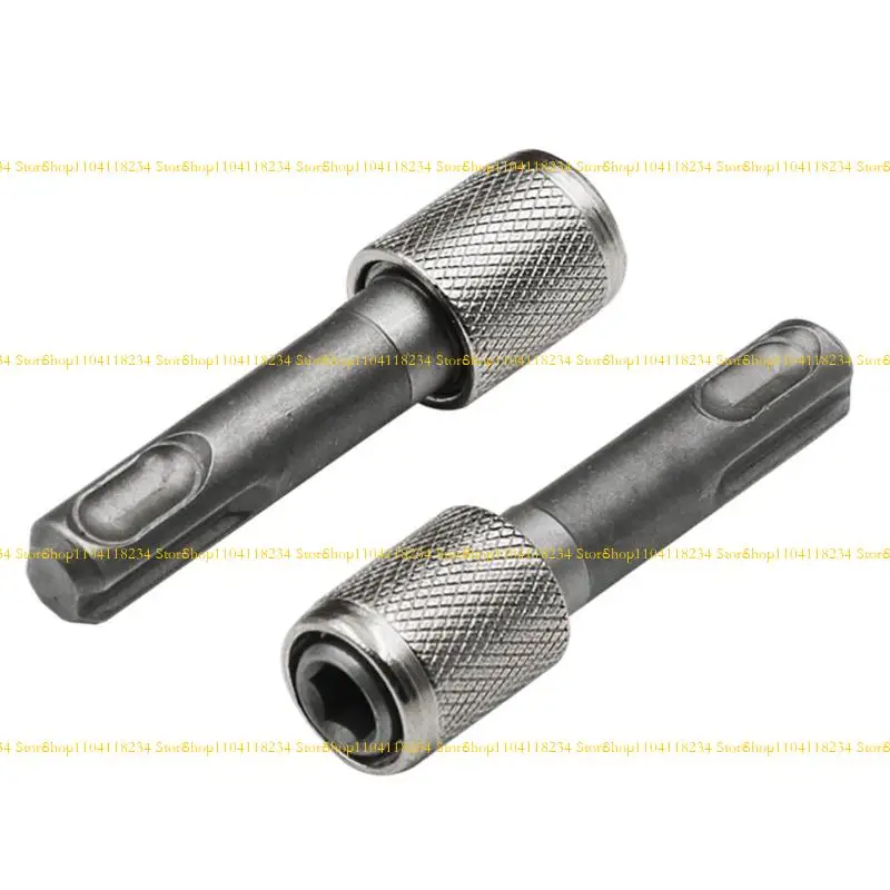 

P9FB 2Pcs Electric Hammers Conversion Connecting Rod Sleeve Round Shank To Hexagonal Converters Impact Drill Head Adapter Tool