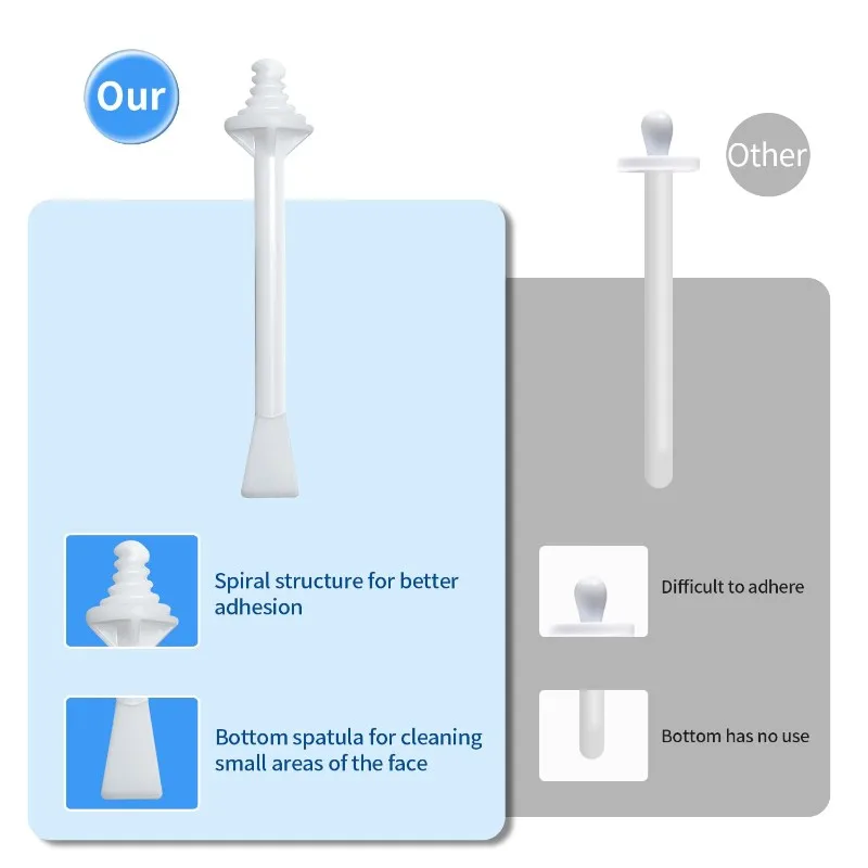 AB43-Nose Wax Sticks 200Pcs Disposable Waxing Tool For Nose Ear Hair Removal For Men Women Nostrils Ears Face Cleaning