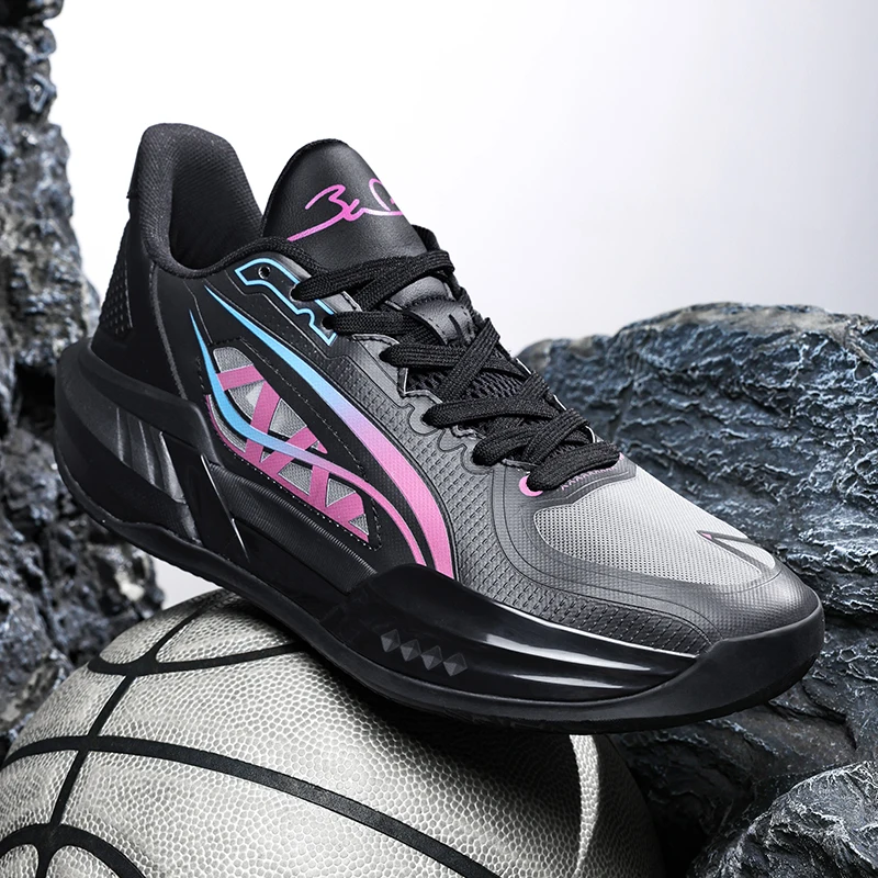 Men's Basketball Shoes Breathable Cushioning Non-Slip Wearable Runing Shoes Gym Training Athletic Basketball Sneakers for men