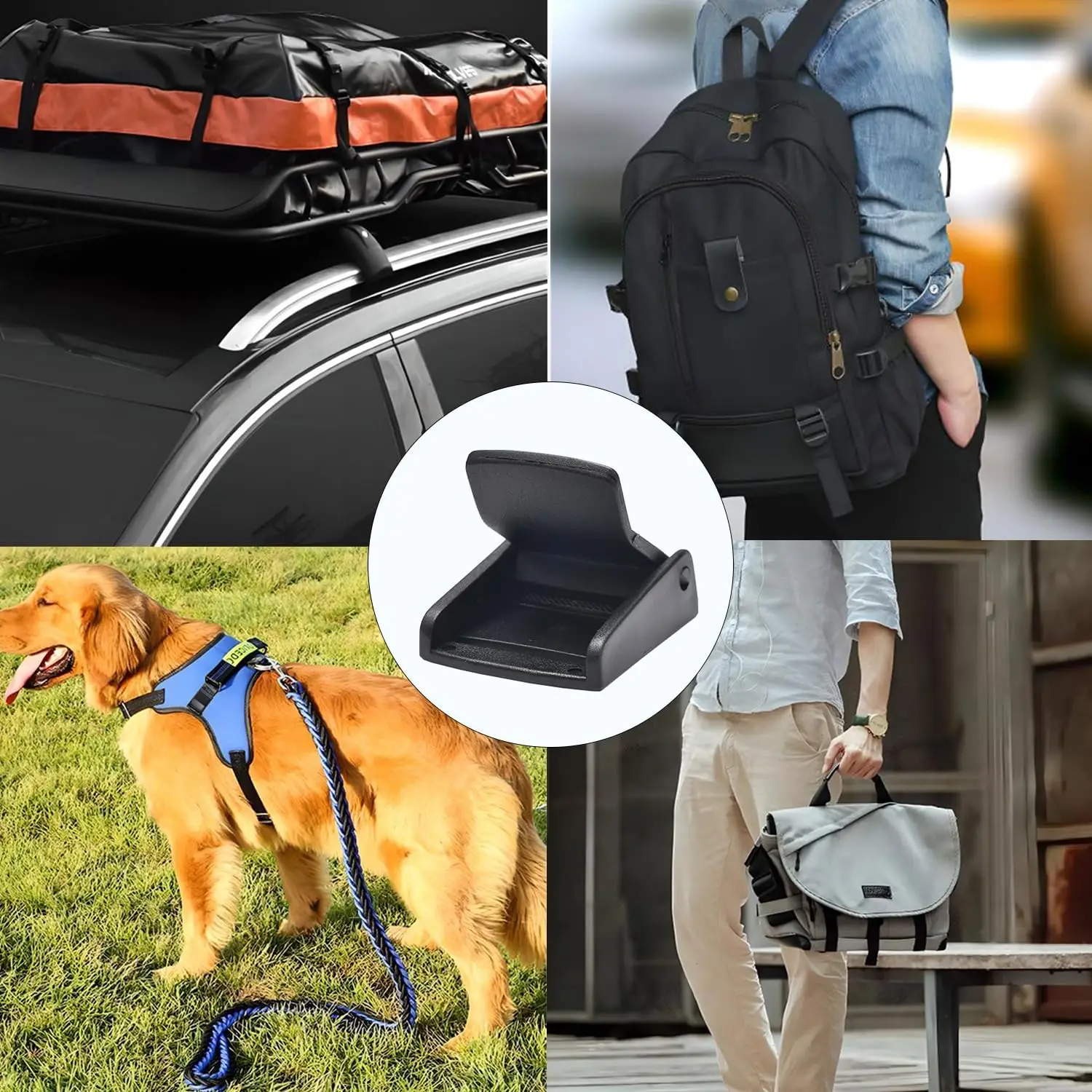 15mm 20mm 25mm 32mm 38mm 50mm Cam Buckles Plastic Black Toggle Clip Molle Tactical Backpack Straps Belt Bag Parts Accessories