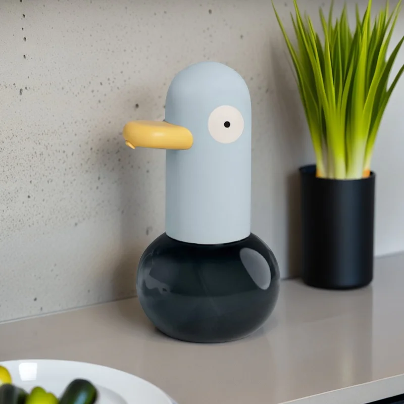 

400mlAutomatic Induction Foam Soap Dispenser Contactless Duck Shape Soap Dispenser 400ml High-Precision Sensor Soap Dispenser