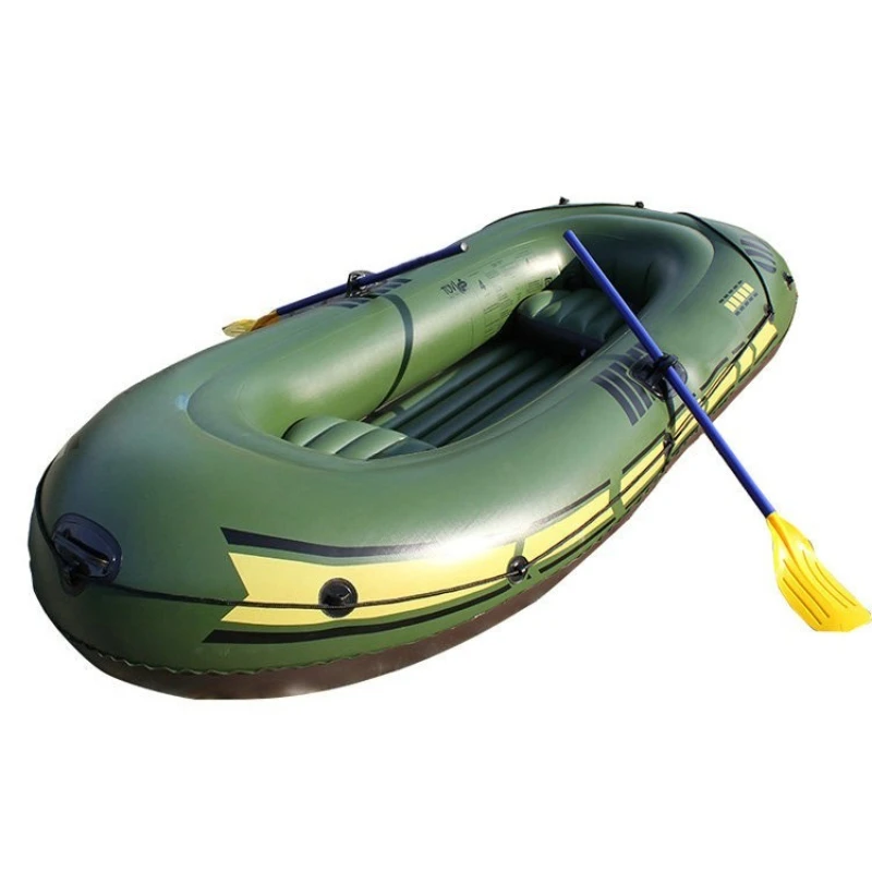 

Thickened rafting boat, kayak, two or three five people outdoor fishing boat