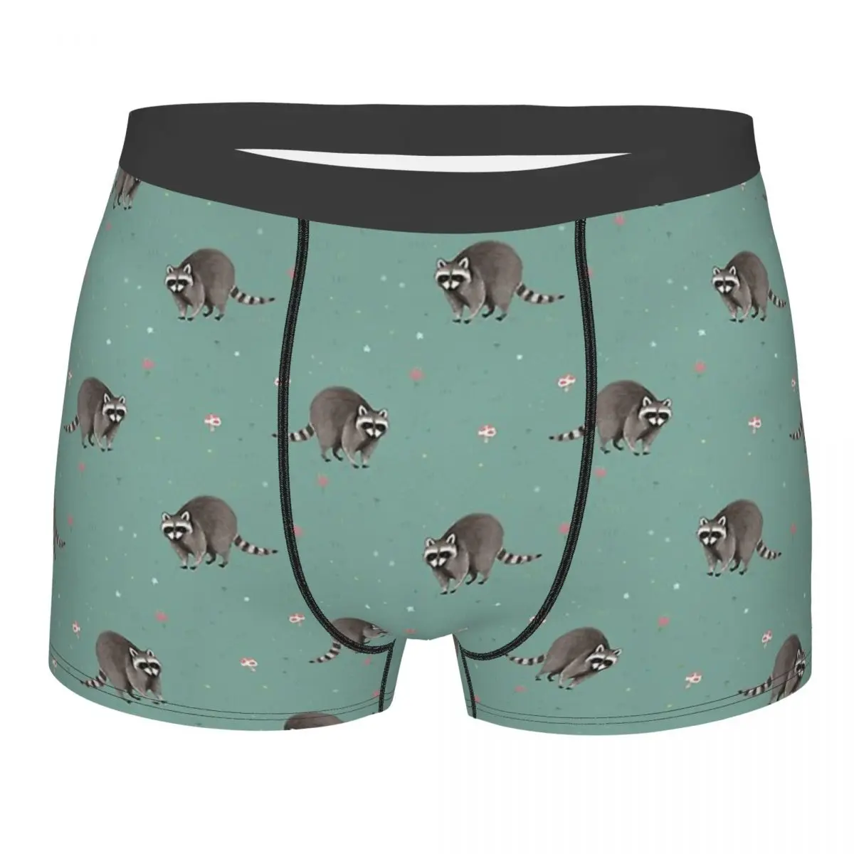 

Raccoon Procyon Lotor Animal Little Underpants Homme Panties Man Underwear Comfortable Shorts Boxer Briefs