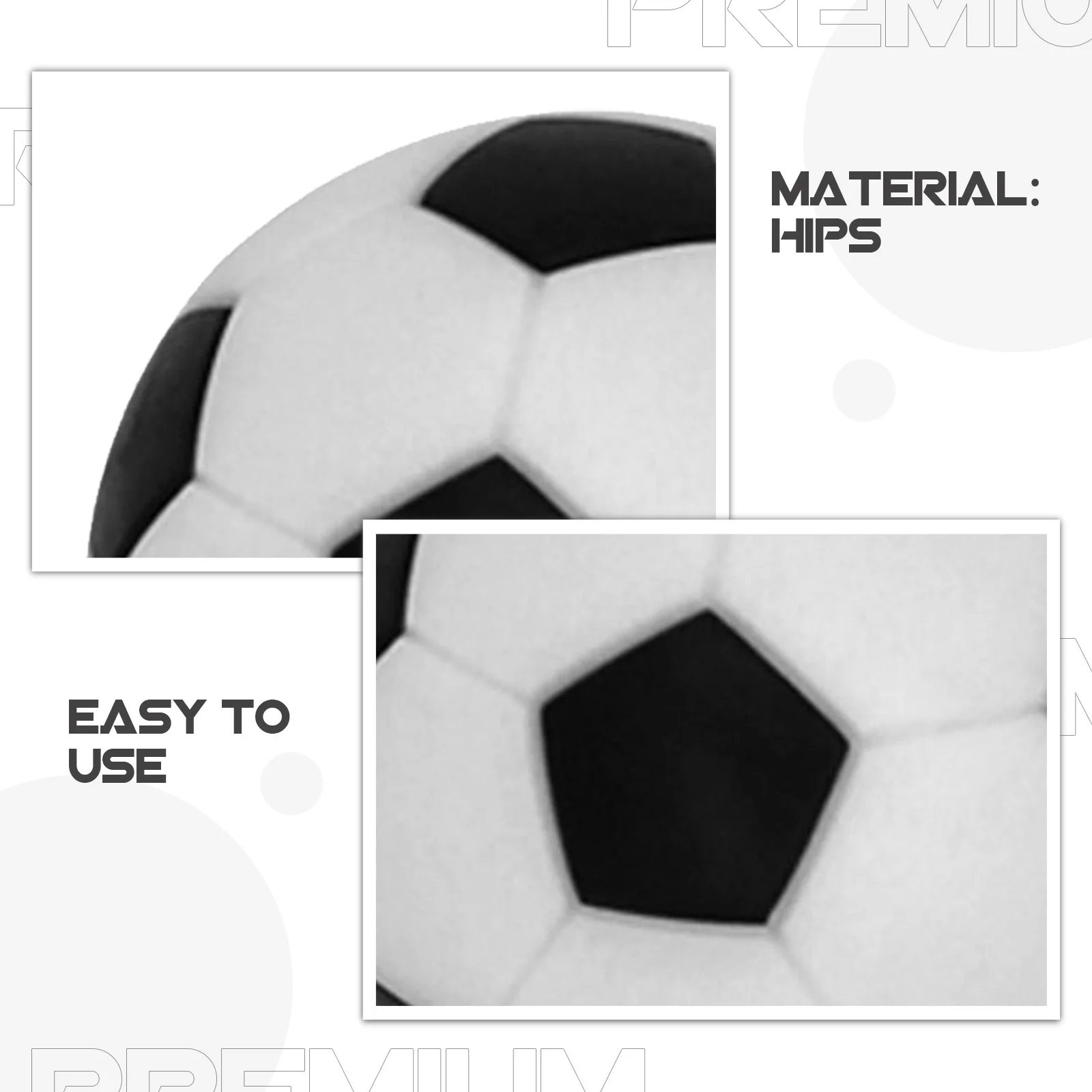 6 pçs mini bolas de futebol de mesa compacto leve para casa loja shopping matraquilhos acessórios substituição adulto futebol