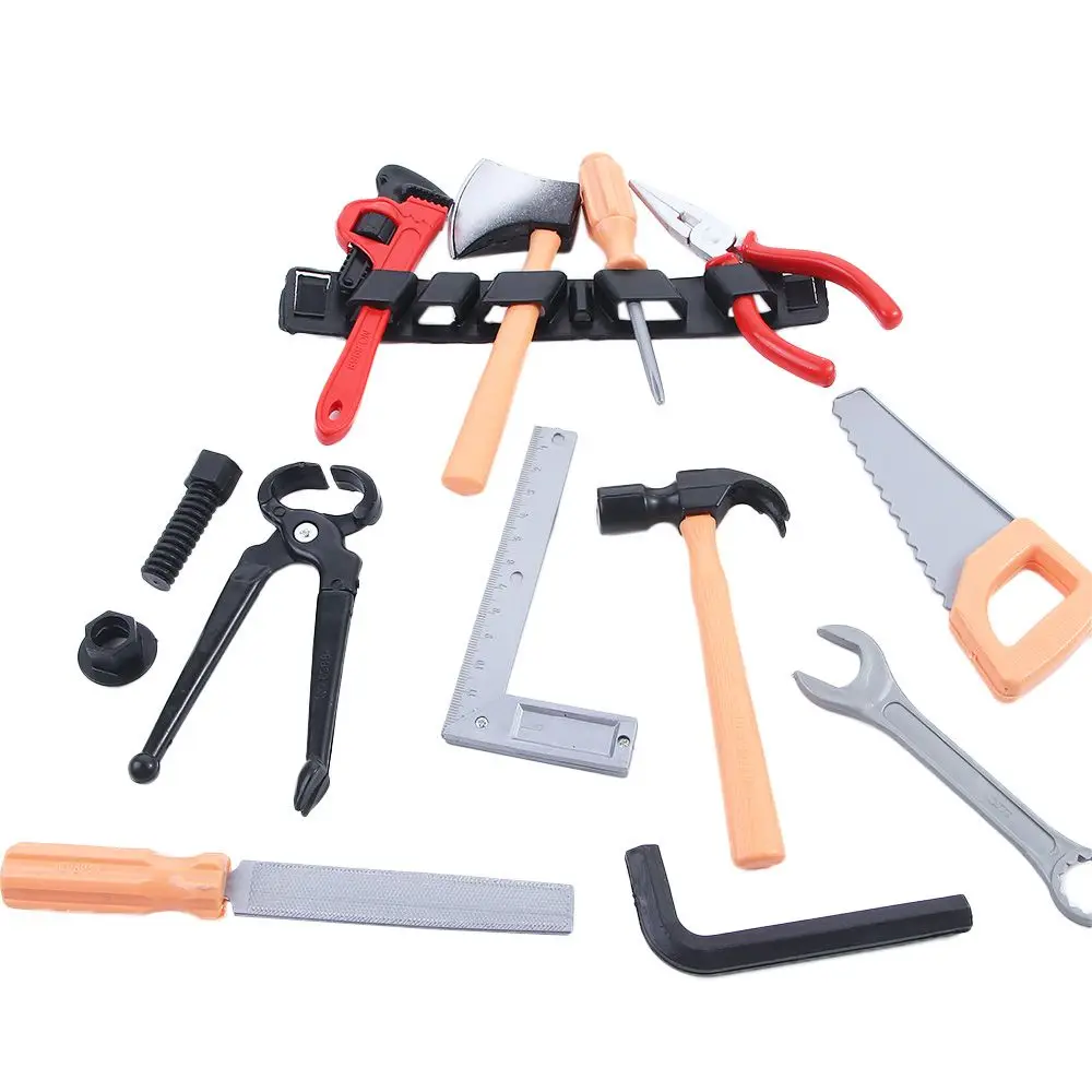 Cacciavite sicuro in plastica Giocattoli educativi Set di strumenti di riparazione di simulazione Strumenti di manutenzione per bambini Giocattoli per bambini Giochi di finzione