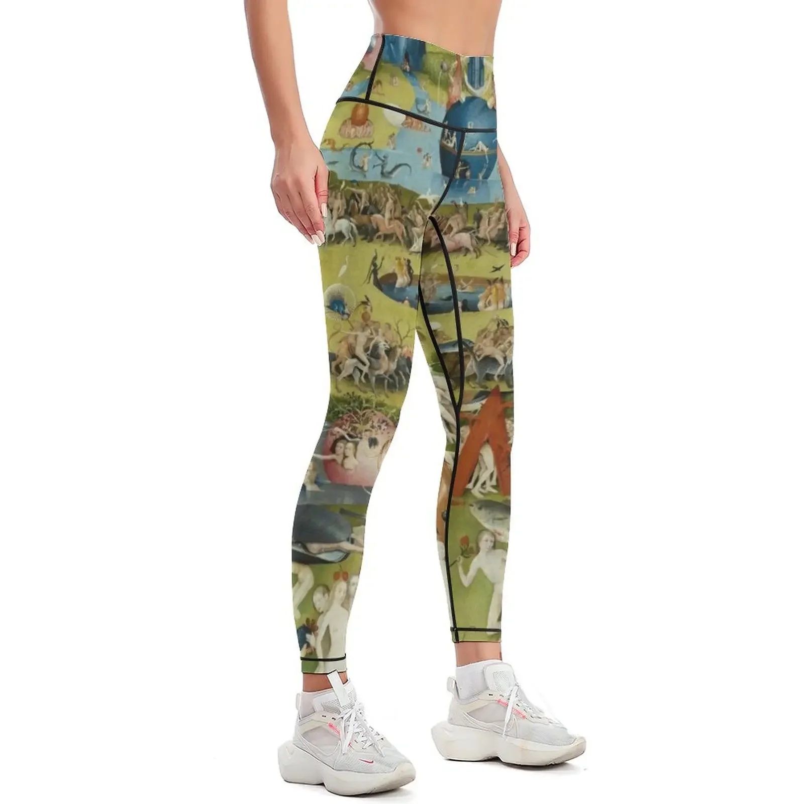 The garden of delights - El Bosco Leggings sports shirts gym Legging sport Womens Leggings