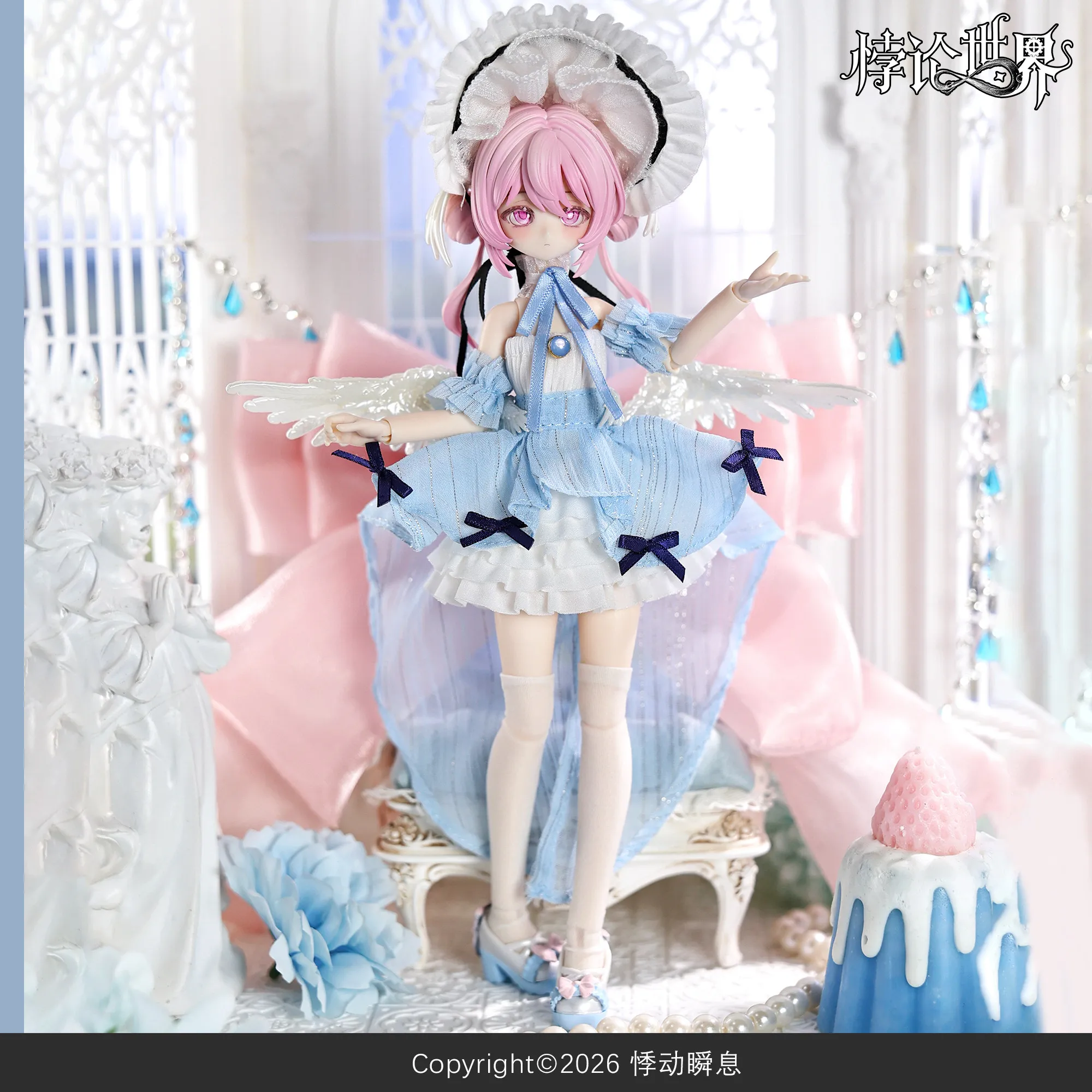 

Официальная коллекционная фигурка Throbbing Moment Paradox World BJD Angel Body Blind Box, шарнирная, в наличии, для фанатов аниме