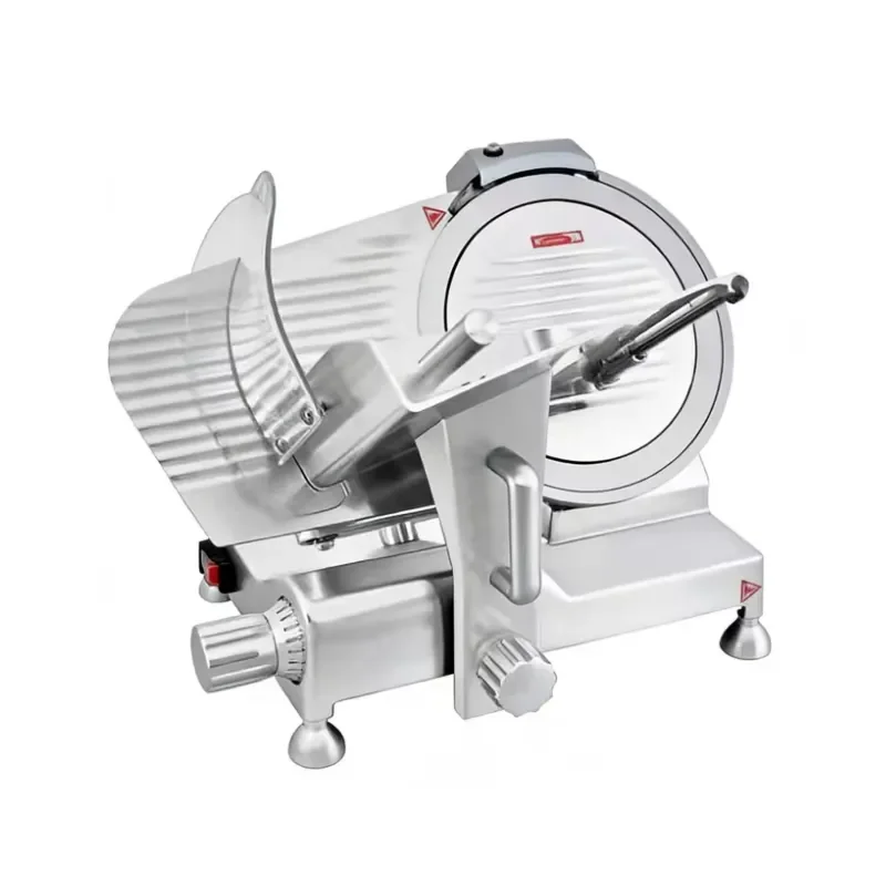 Semi-Automatic Meat Slicer U-Shaped Ergonomic Grip Handle Beef Cutter 8 Inch Affordable Frozen Meat Slicing Machine for