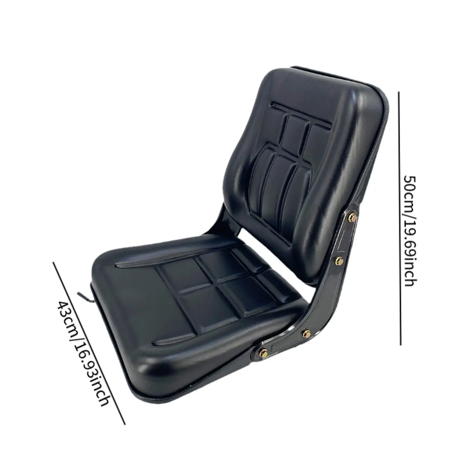 

Forklift Seat Comfortable Universal for Excavator Backhoe Dozer Telehandler