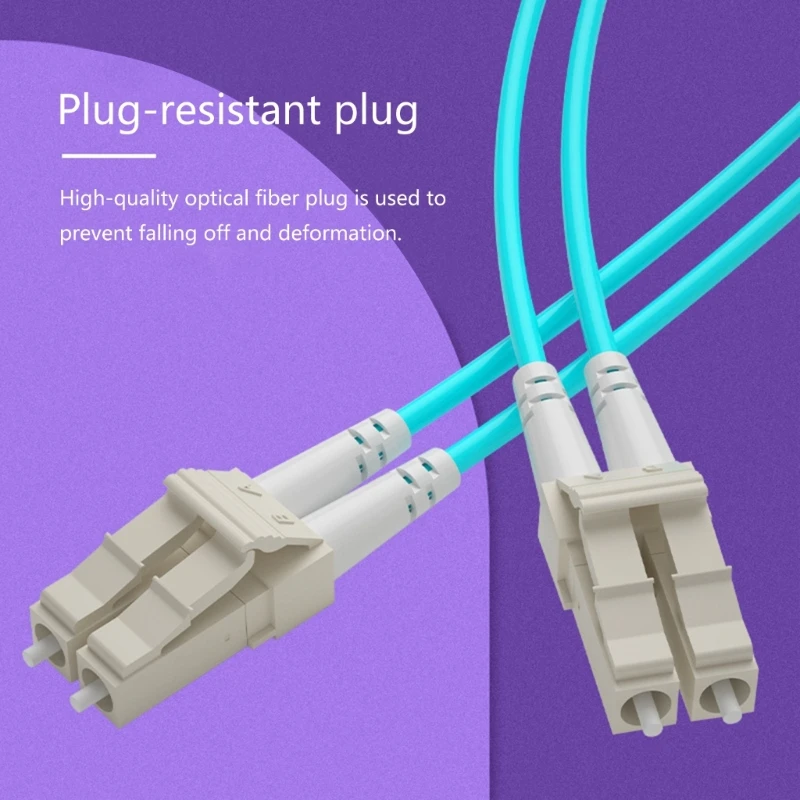 E65C Advanced OM3 Fiber Optical Patches Cable Cord for Reliable Networking Connection