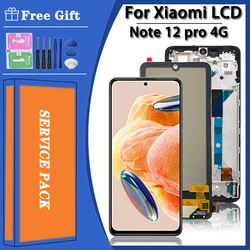 6.67“AMOLED For Xiaomi Redmi Note 12 Pro 4G LCD Display Touch Screen Digitizer Assembly Replacement ‎2209116AG LCD