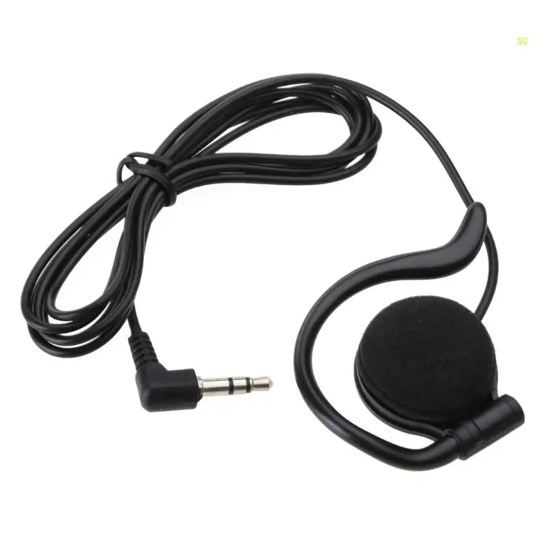 G-shape Soft Ear Hook Earpiece Headset 3.5mm Ear Hook Only Earpiece Headset for T131 TT101 TT104 TT122 Dropshipping