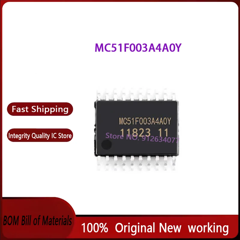 10-1000pcs/lot MC51F003A4A0Y TSSOP-20 MC51F003A4 New Original Chip IC