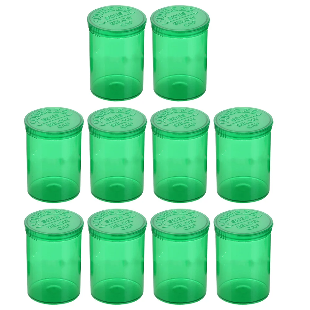 

30 Pcs Bottle Chemical Dispenser Hdpe Pill Bottles Empty with -proof Caps Mini Reusable