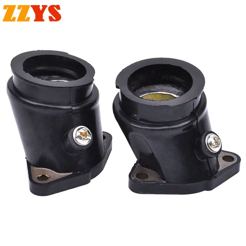 1pc/2pc Carburetor Carb Intake Manifold Pipe Interface Adapter Joint Glue Boot For Honda CBT125 CB CBT 125 CB125 CB125TT A AC