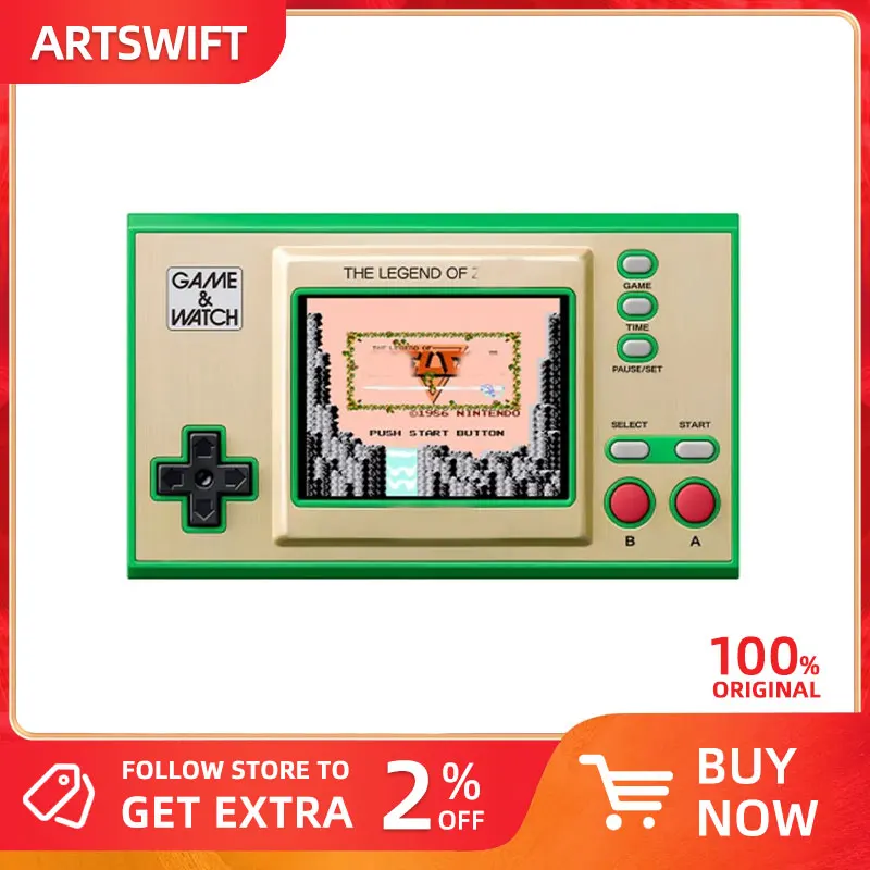 ARTSWIFT Store NS Game & Watch 35th Anniversary Edition TLoZ Play Three Series Defining Games Includes A Handy Digital In Stock