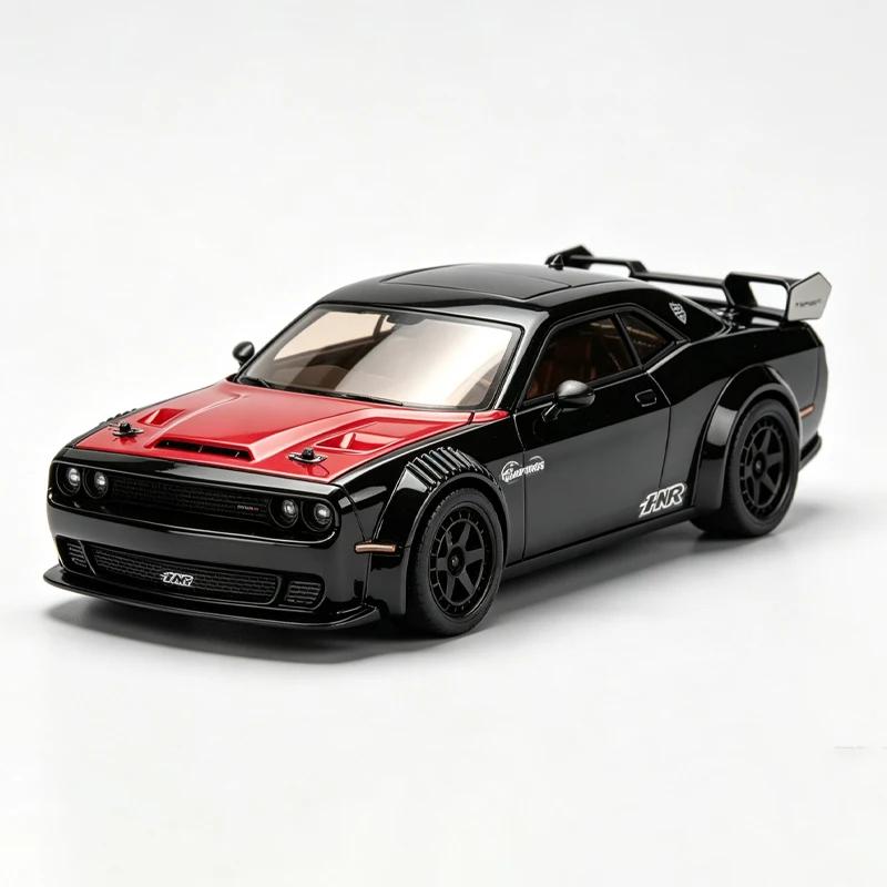 HNR H9802 RC Cars 1/10 Scale Dodge SRT 4WD Brushless Electric High Speed RC Car Model Racing Drift Car Great Gift for Children