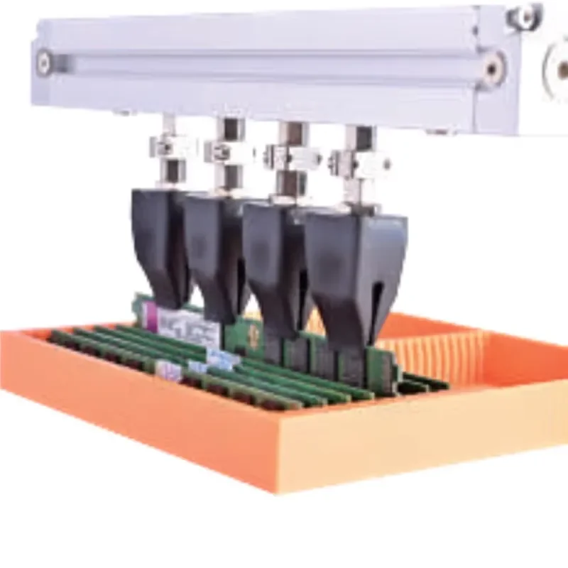 Flexible End Gripper No Mold Change Required, Flexible Grippers Can Achieve Universal Grasping for Multiple Chip