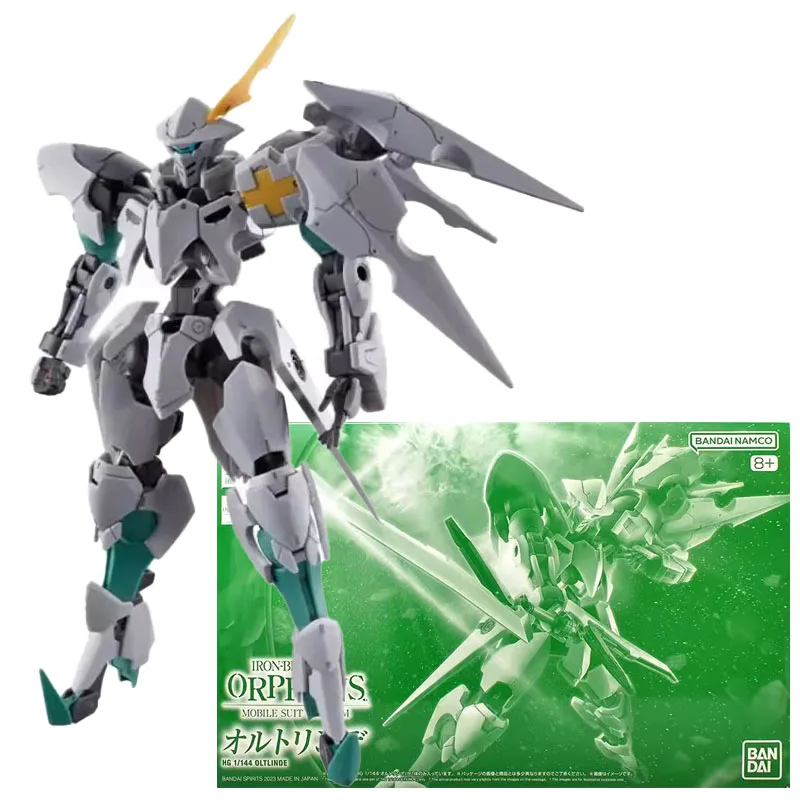 

Bandai Original Anime GUNDAM Model HG IBO 1/144 OLTLINDE Action Figure Assembled Collectible Model PB Limited Toys For Children