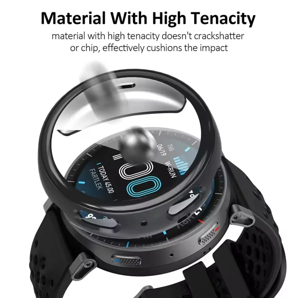 New PC/TPU Case Protective Shell for Amazfit Active Max Anti-scratch Anti-Fall for Amazfit Active Max Shell Membrane Integration