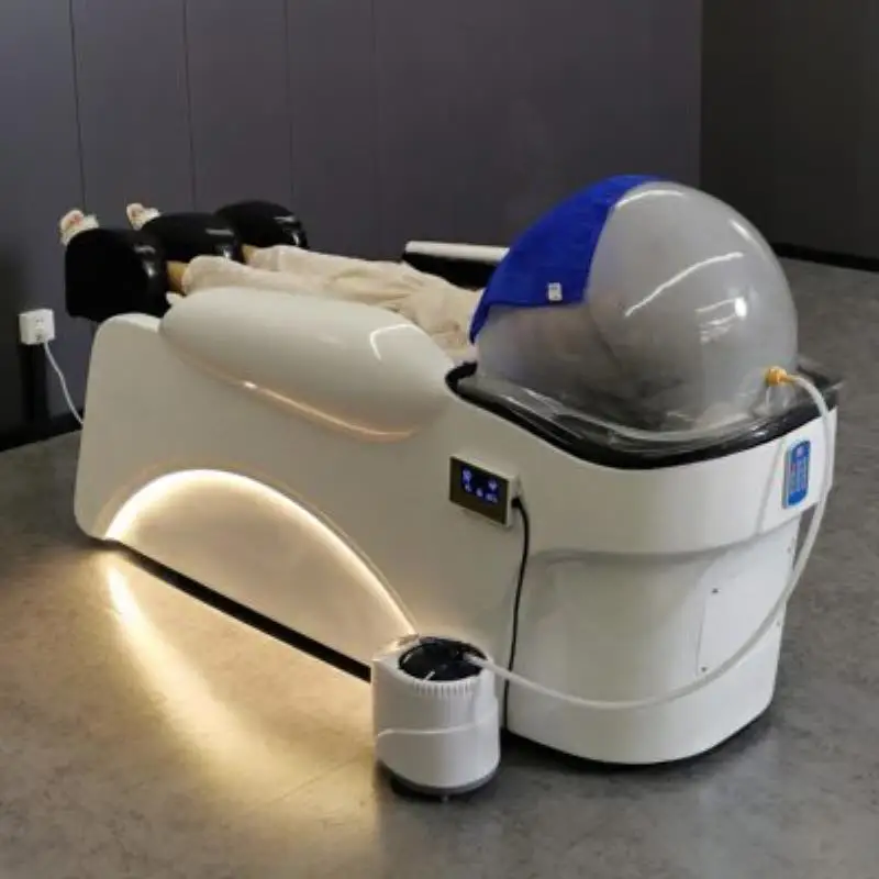 

High-end new barber shop automatic multi-functional shampoo bed