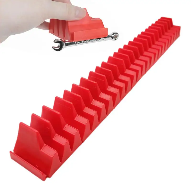

10PCS/set Magnetic Wrench Holder Flexible Combination Wrenches Storage Rack Holds 23 Wrenches Wrench Rack Tool Trays