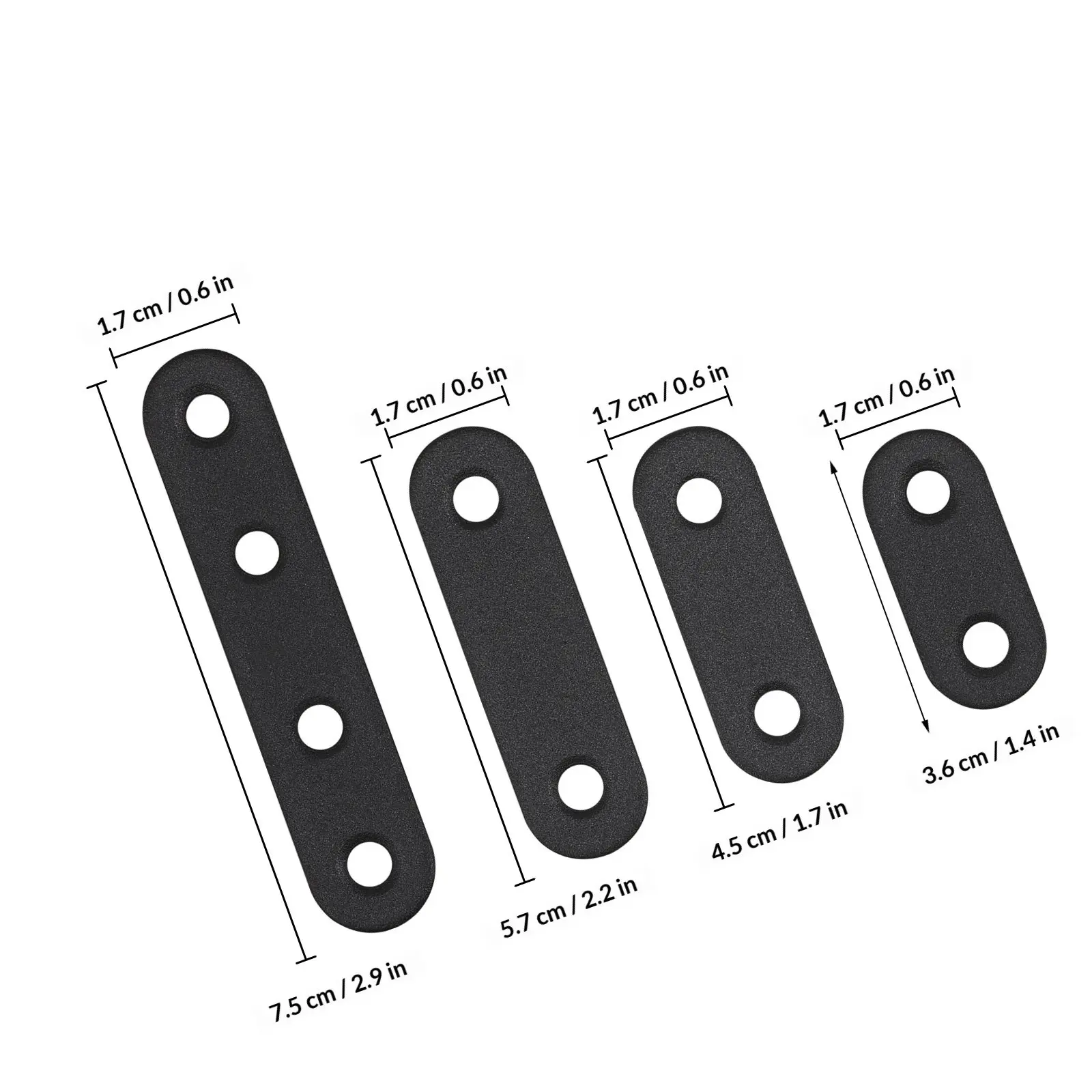 32Pcs Stainless Steel Corner Brackets Flat Brace Brackets for Wood Door Window Repair Metal Mending Plate Fixing Braces