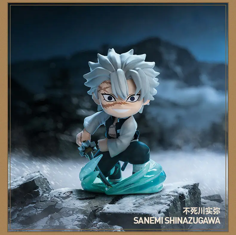 Echte POPMART Demon Slayer Zweite Generation Blind Box Kawaii Battle Anime Figuren Desktop-Ornamente Sammlerstücke Spielzeug Geschenk – Detail 16